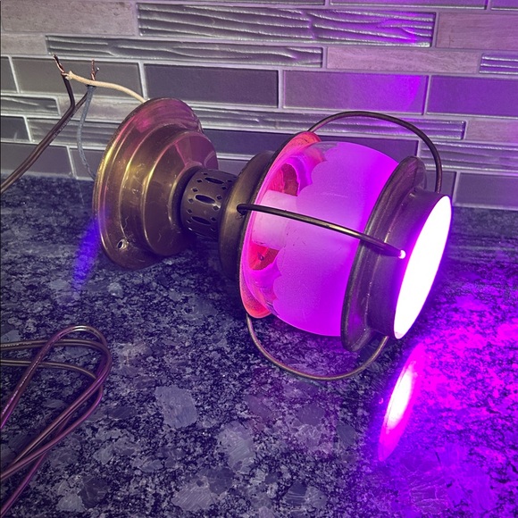 Vintage Brass Moe Marine Mariner Style Ceiling Porch Light - Picture 11 of 11